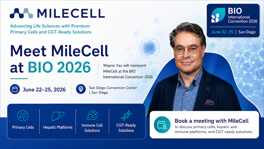 MileCell to Attend BIO International Convention 2026, Seeking Strategic Partnerships in Organoids, MPS, and Cell Sourcing