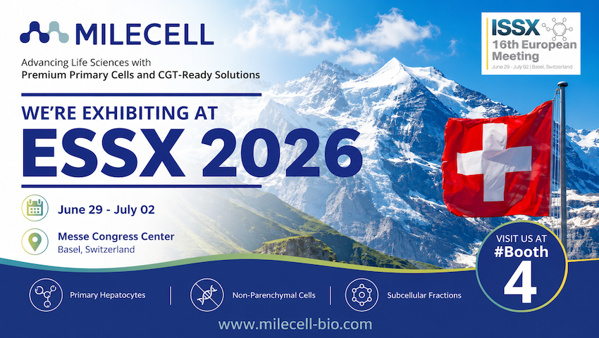 MileCell to Exhibit at 2026 European ISSX, Showcasing ADMET Research Solutions for Drug Metabolism and Translational Studies