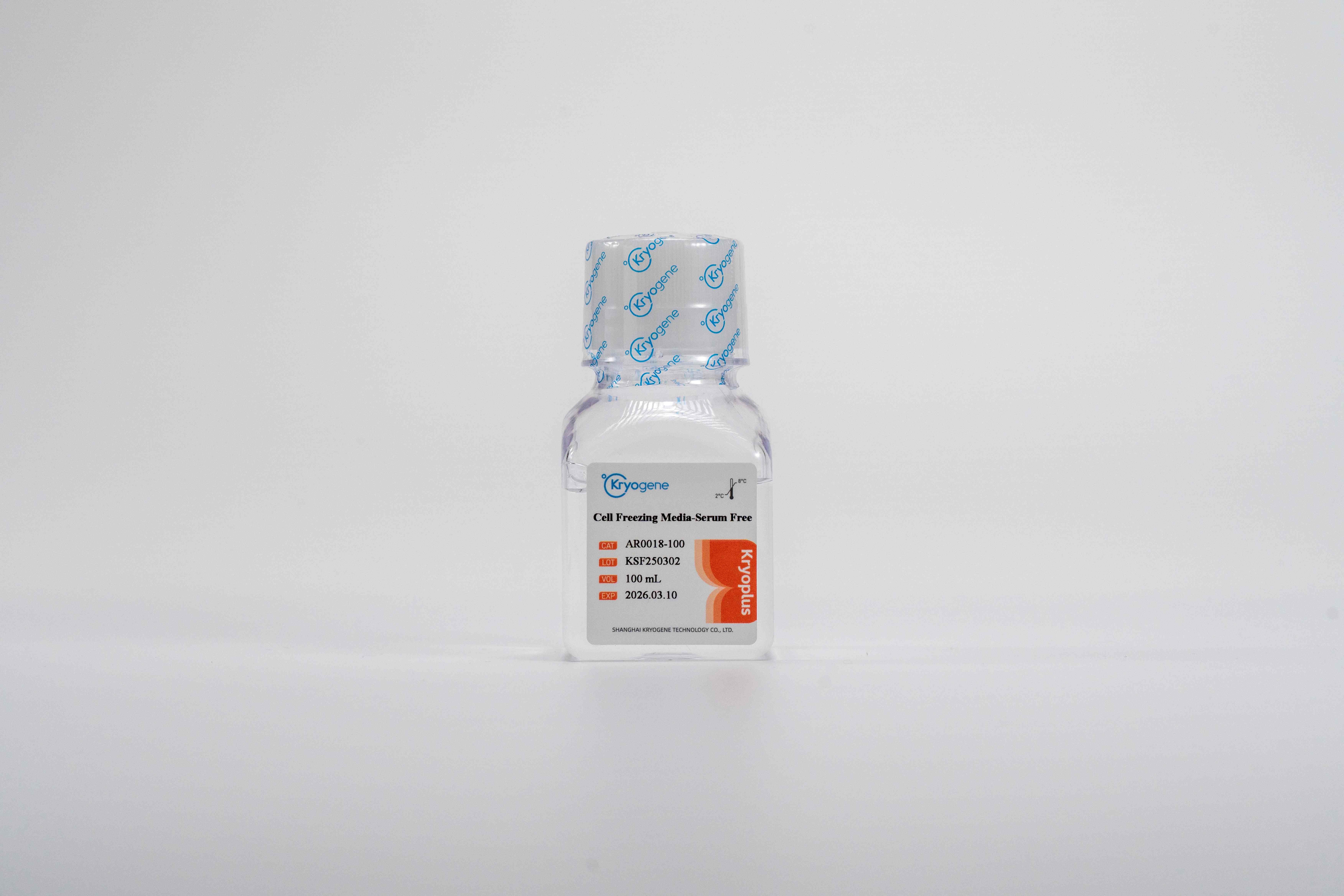 Cell Freezing Media-Serum Free : Reliable Cryopreservation for Common Cell Lines (CHO-K1, 293T, A549)