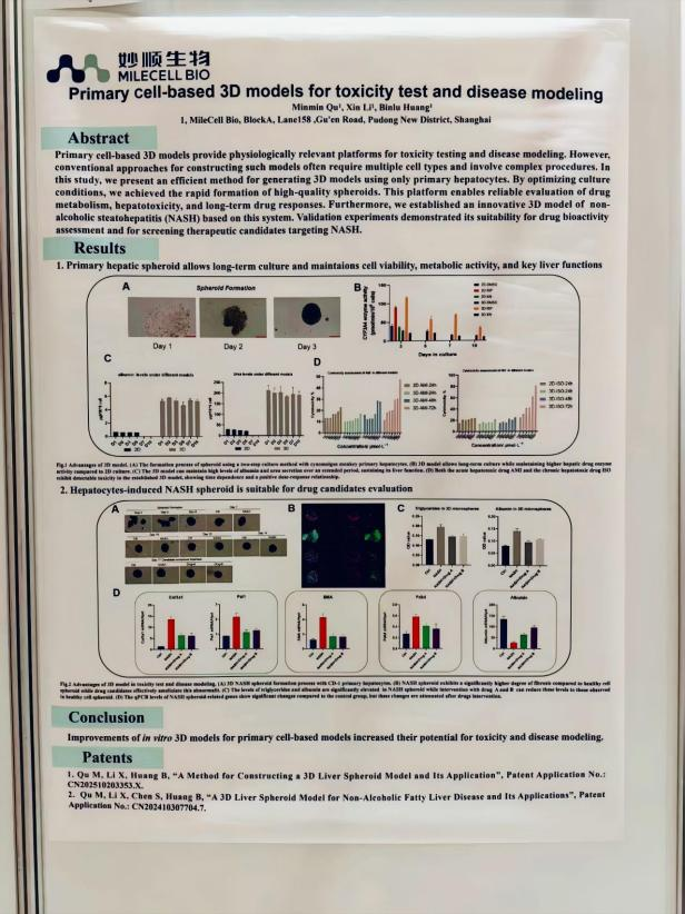 a poster titled Primary cell-based 3D models for toxicity test and disease modeling.png